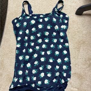 Draper James Navy Blue Swimsuit